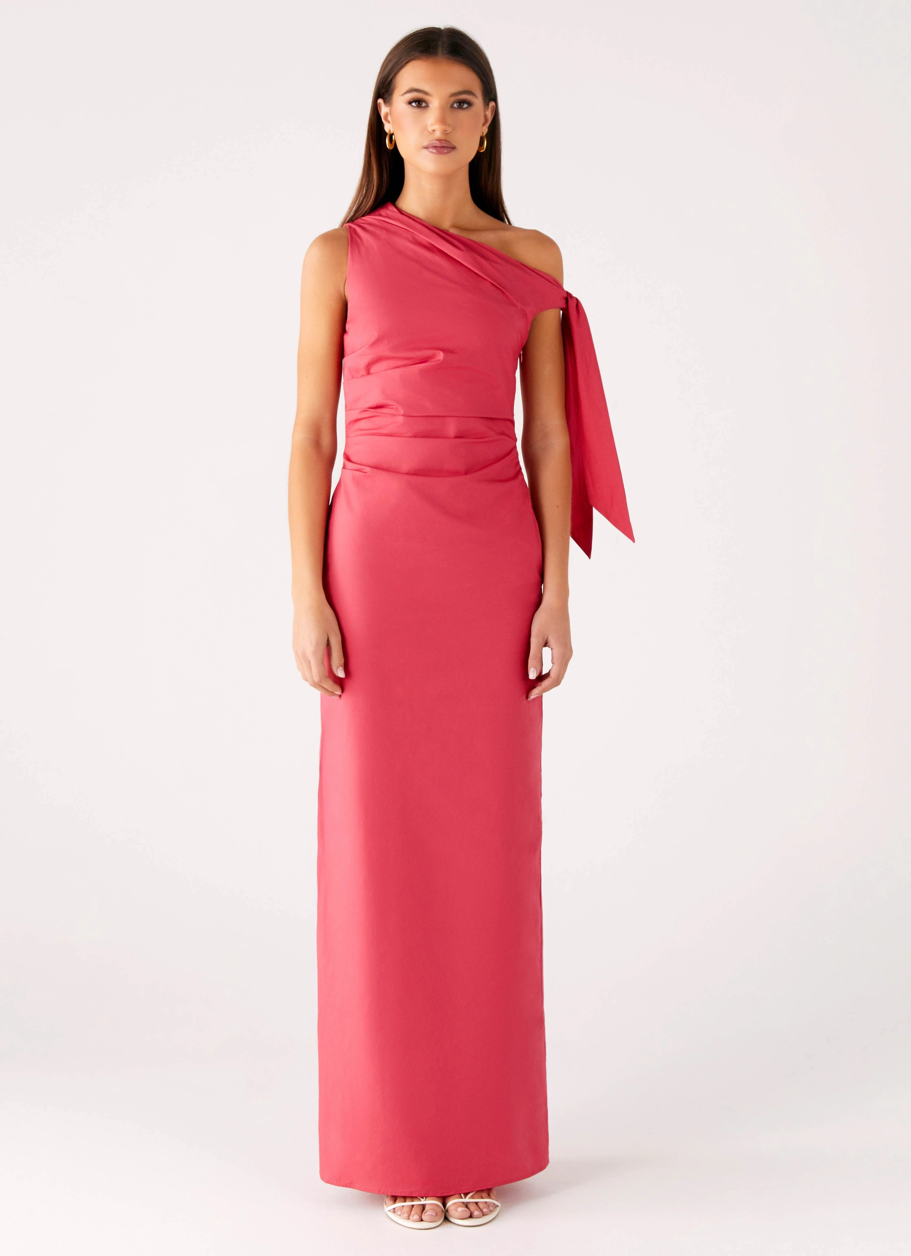Marella Maxi Dress - Coral