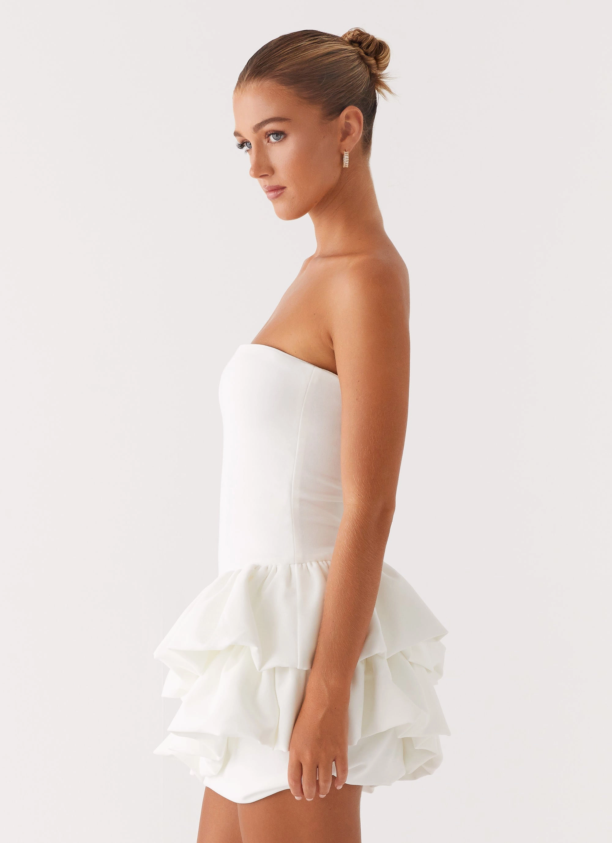 Marie Mini Dress - White