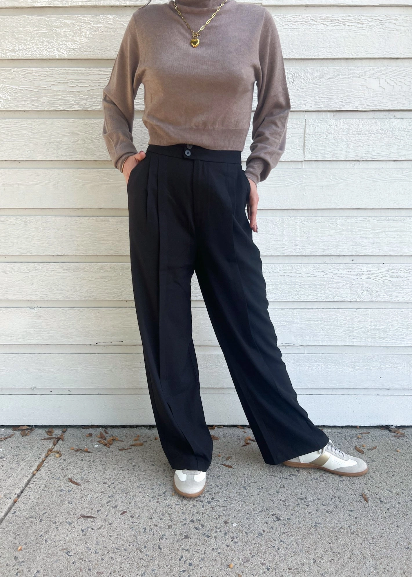 MARIE WIDE-LEG PANTS Functional Stretch
