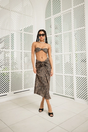 Marissa Skirt Satin - Zambezi Outfit Moodboard Layered Structure