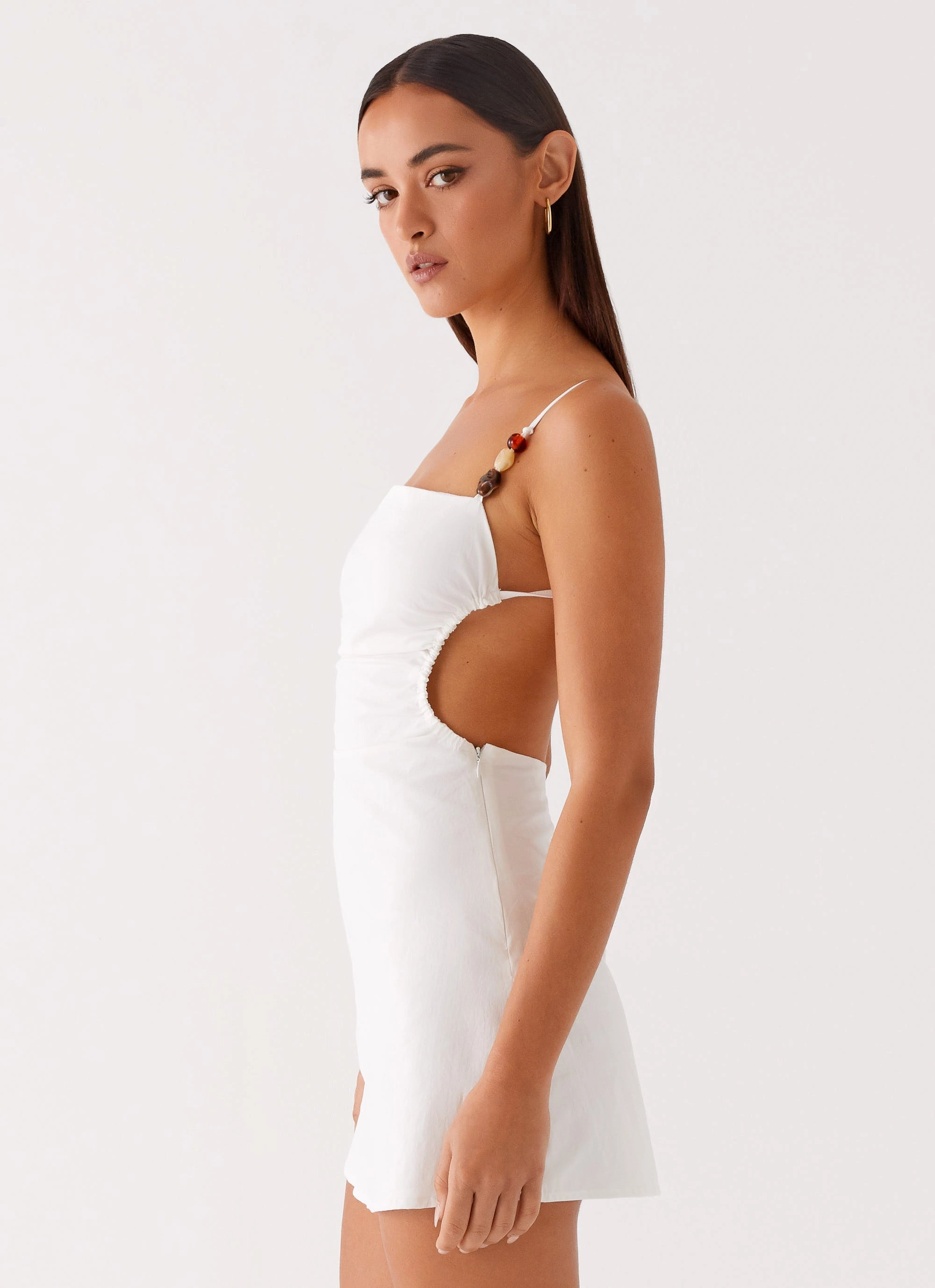 Marlon Mini Dress - White