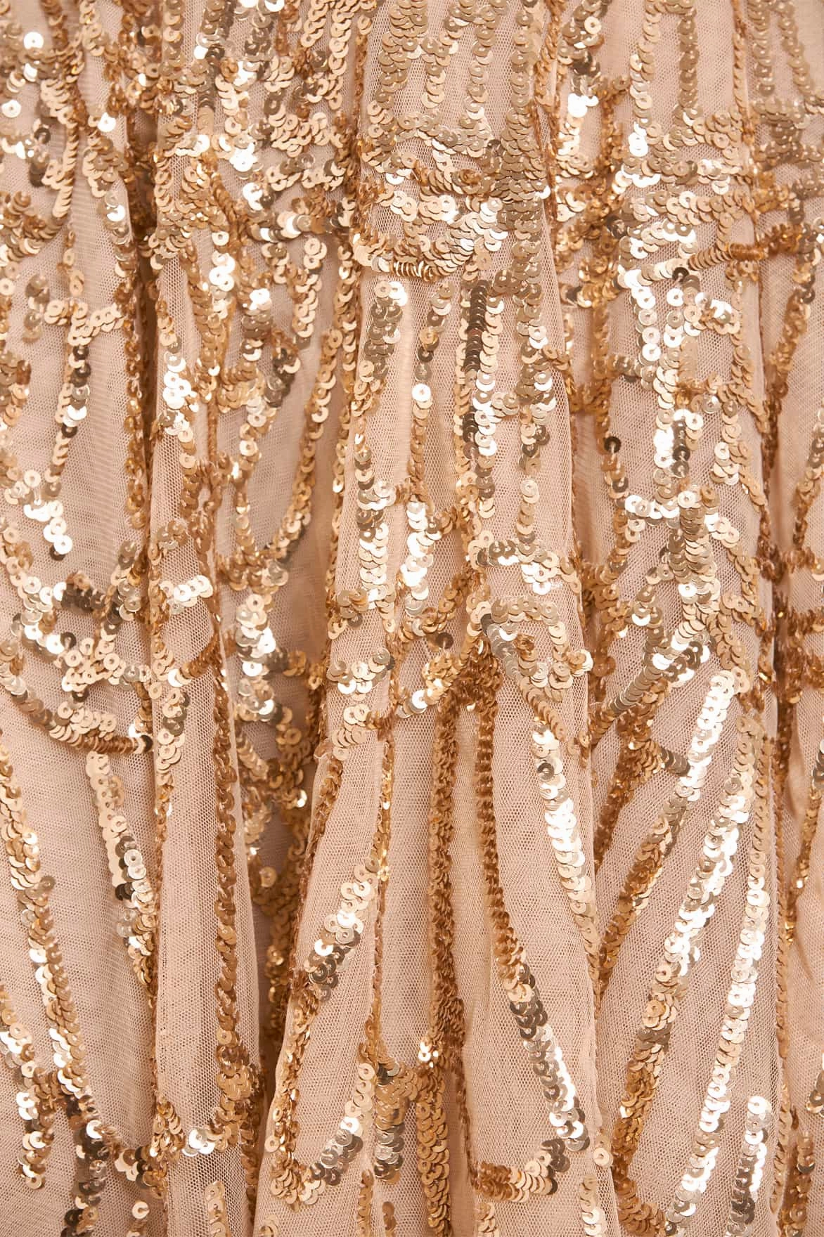 Marquet Scoop Neck Micro Mini Dress Art-Gallery Soft Harmony