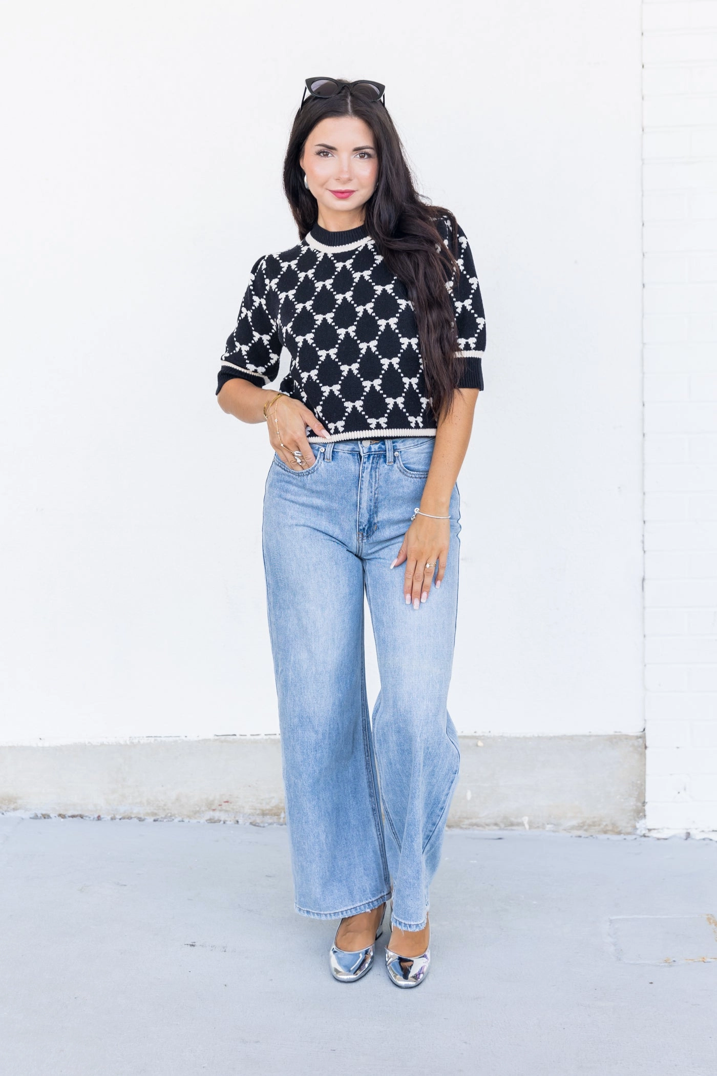 Casual Luxury Winter Warmth Vibrant Trendy MARY KATE SLOUCHY JEANS