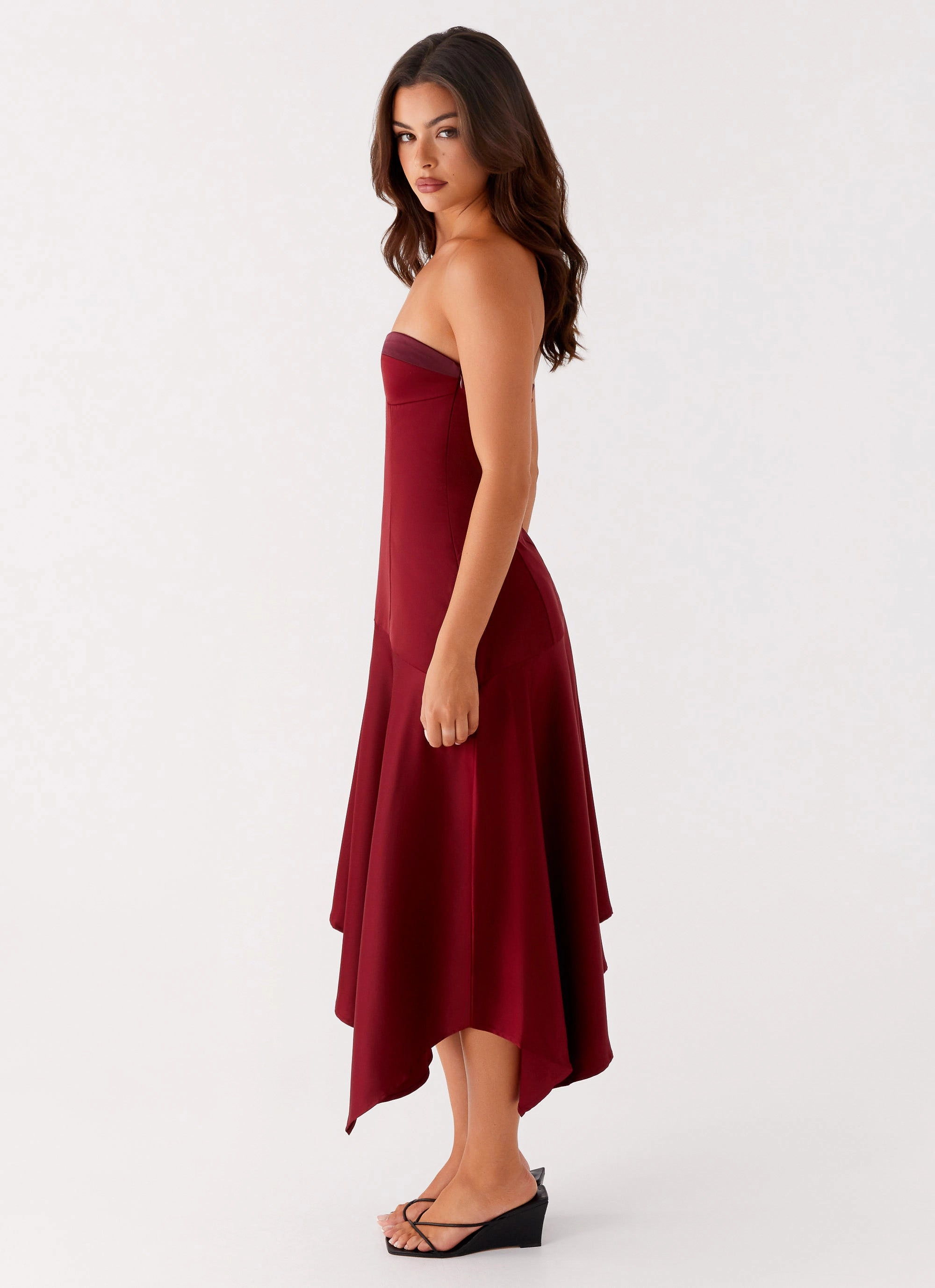 Matisse Midi Dress - Red