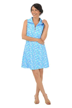 Spring Garden UPF50  Sleeveless Dress Silk Shine