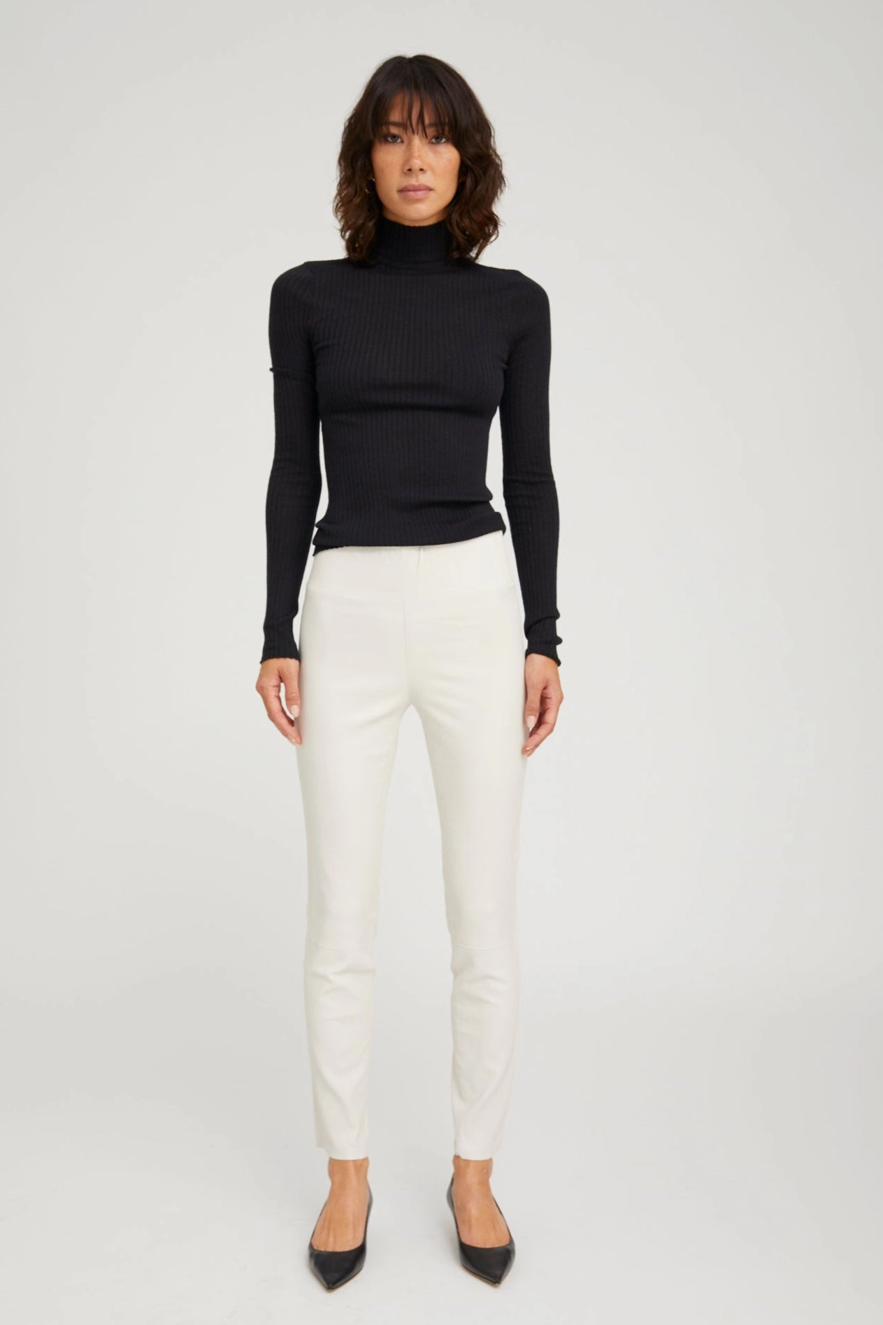 Shell Leather Ankle Versatile Layer