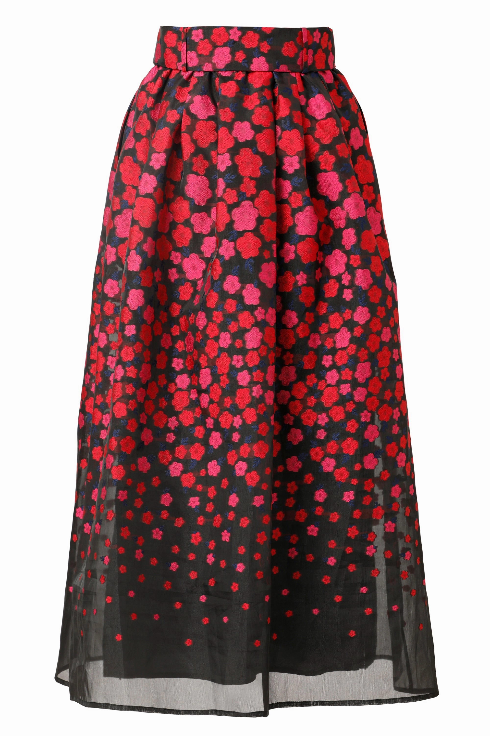Maya Skirt in Black Recycled Polyester