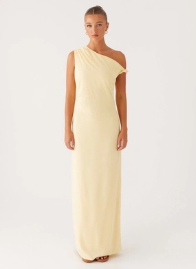 Mckenna Maxi Dress - Yellow