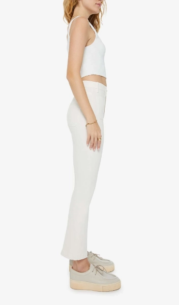 comfortable option The Hustler Patch Pocket Flood in Cream Puffs