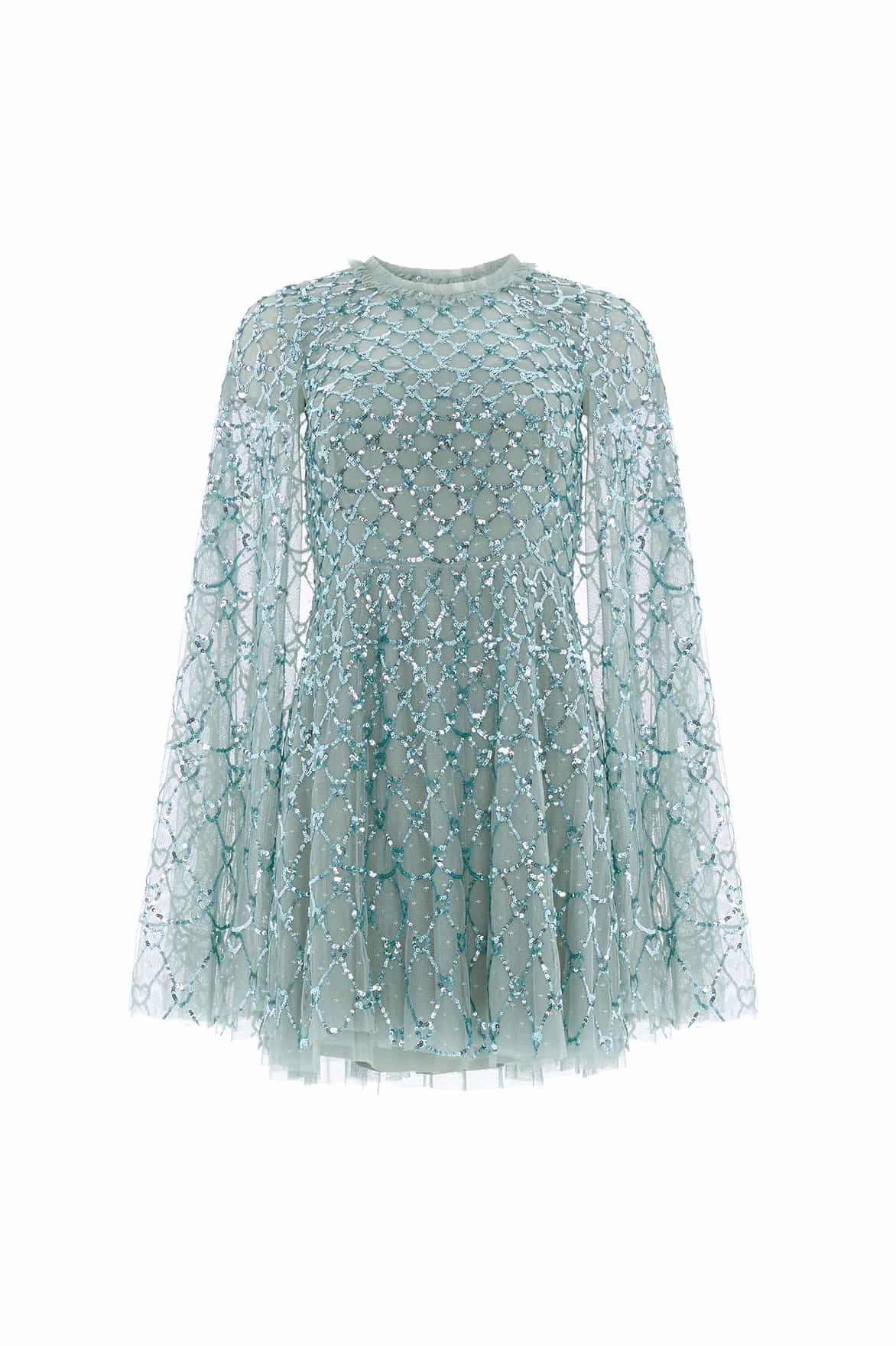 Heart Lattice Micro Mini Dress All Daywear