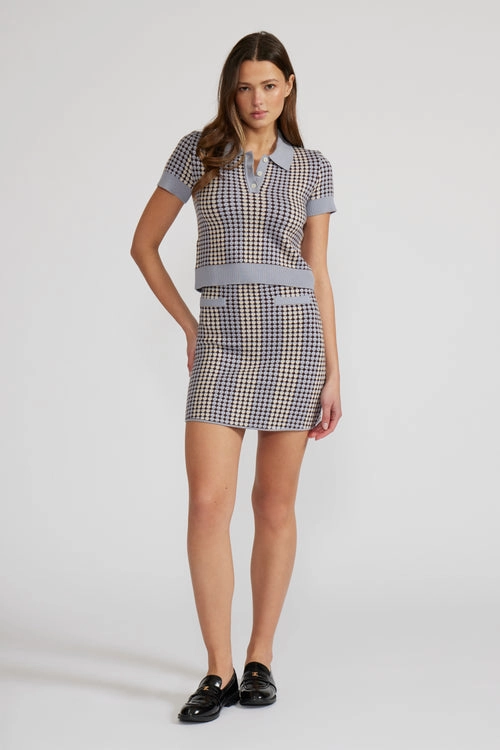 MINNIE KNIT SKIRT Light Edge