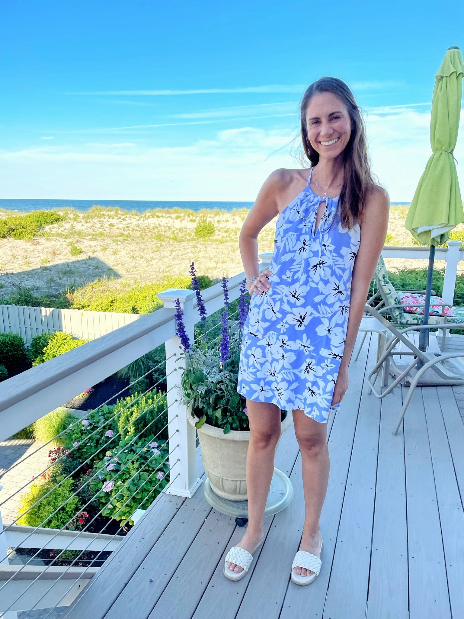 Dreamy Simplicity Mood Glow Cape May Dress Hibiscus Lilac