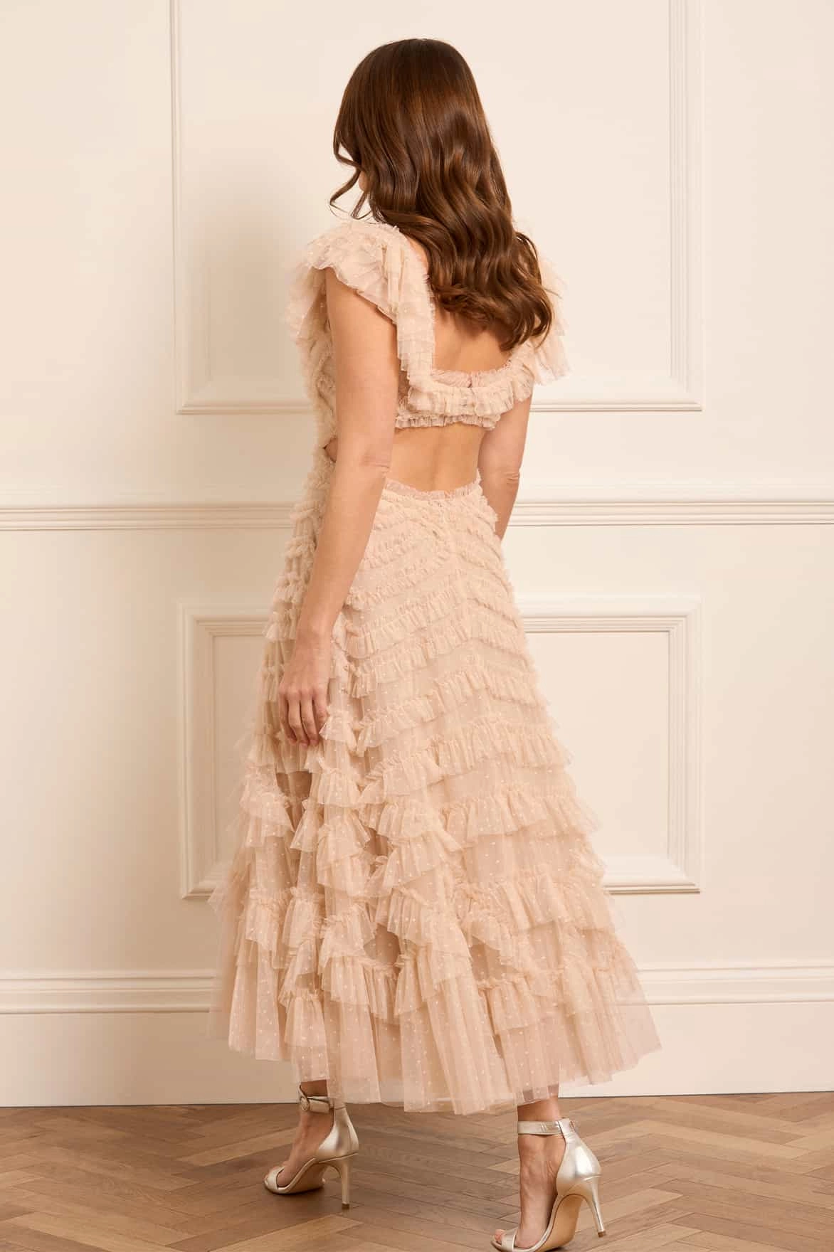 Work Appropriate Chic And Comfortable Lola Backless Ballerina Dress