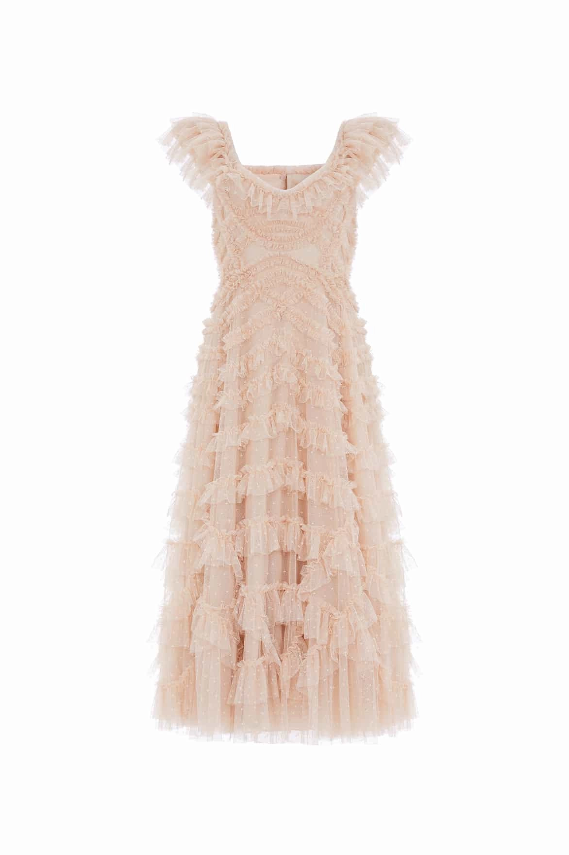 Fitted Look Work Mood Lola Backless Ballerina Dress