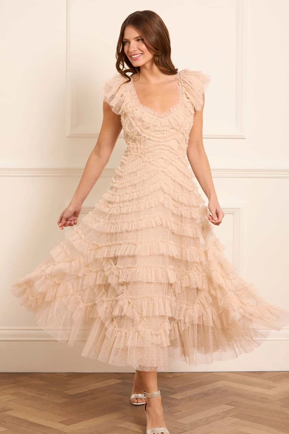 Premium Material Lola Backless Ballerina Dress