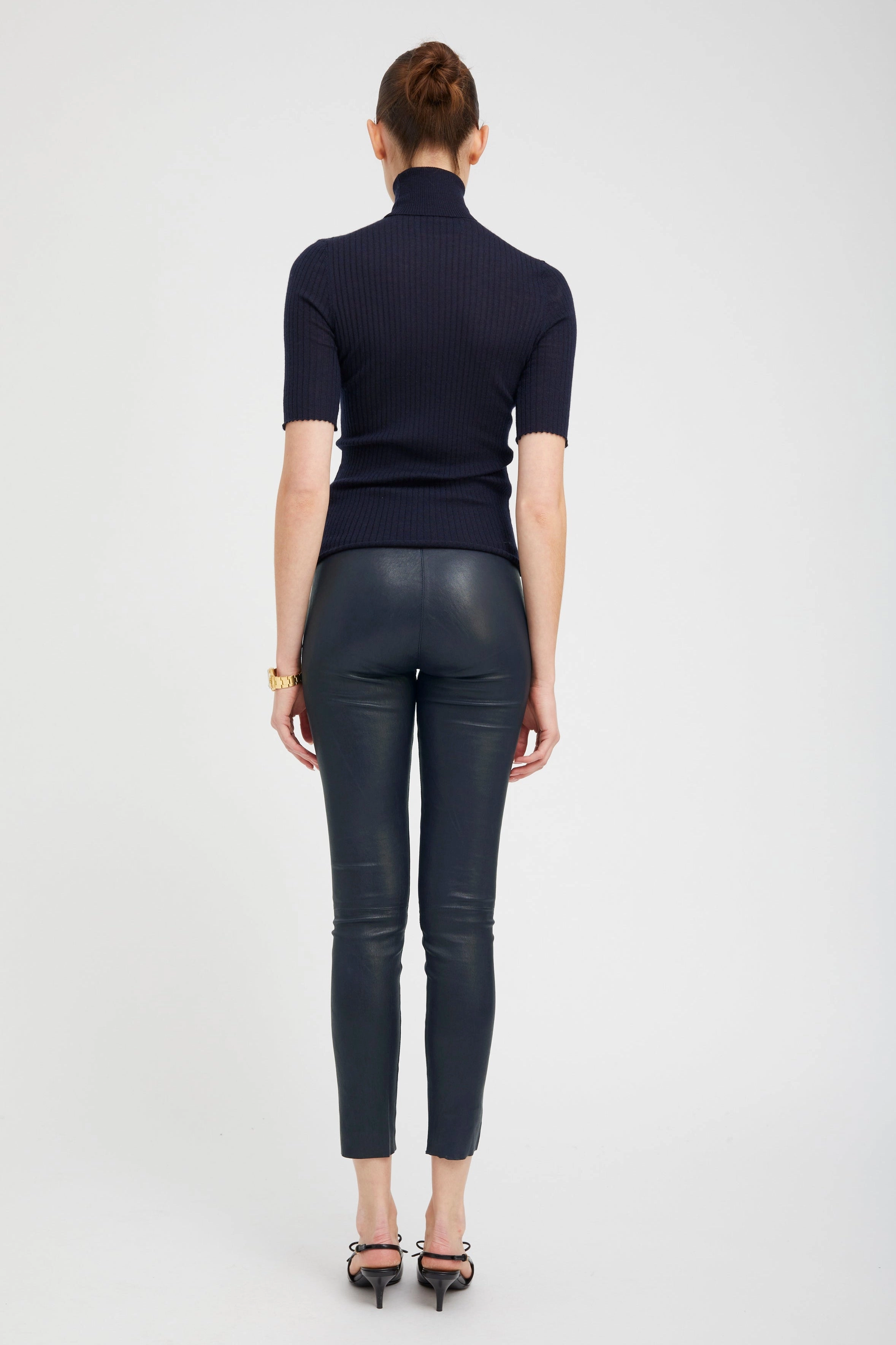 Midnight Leather Ankle Total Ease Soft Design