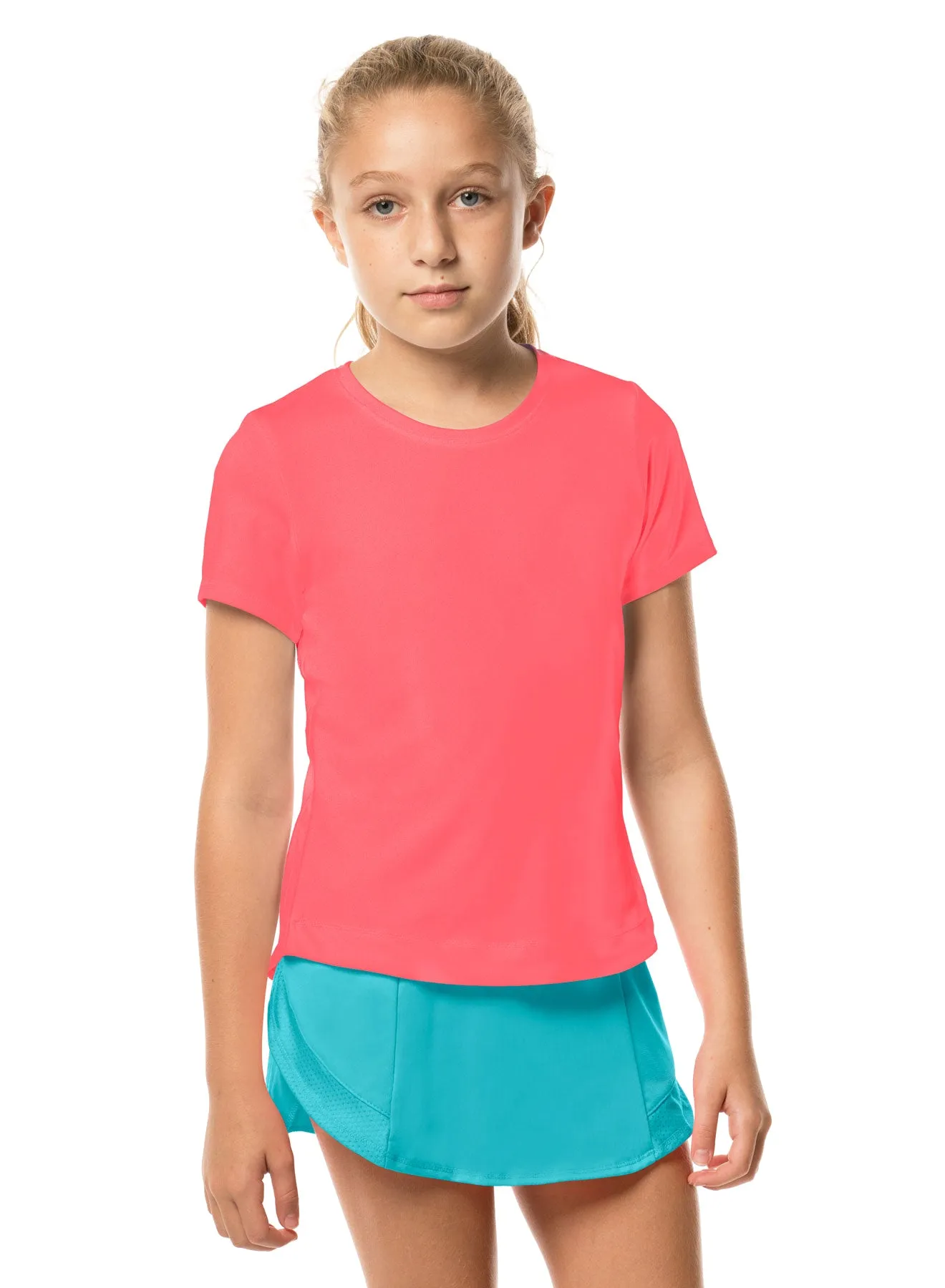 Fashionable Tank Dynamic High-Low Short Sleeve