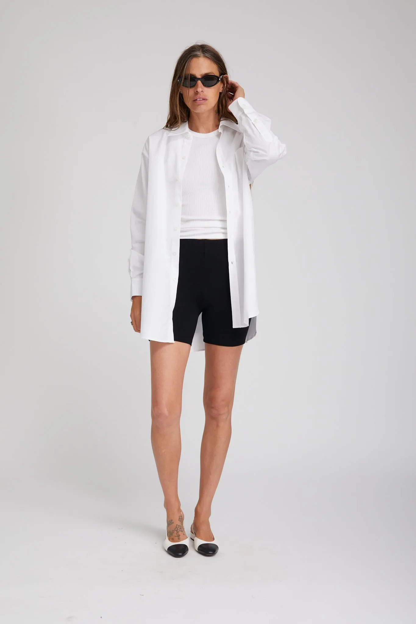 Black City Jersey Bike Shorts Stretch Weave Construction