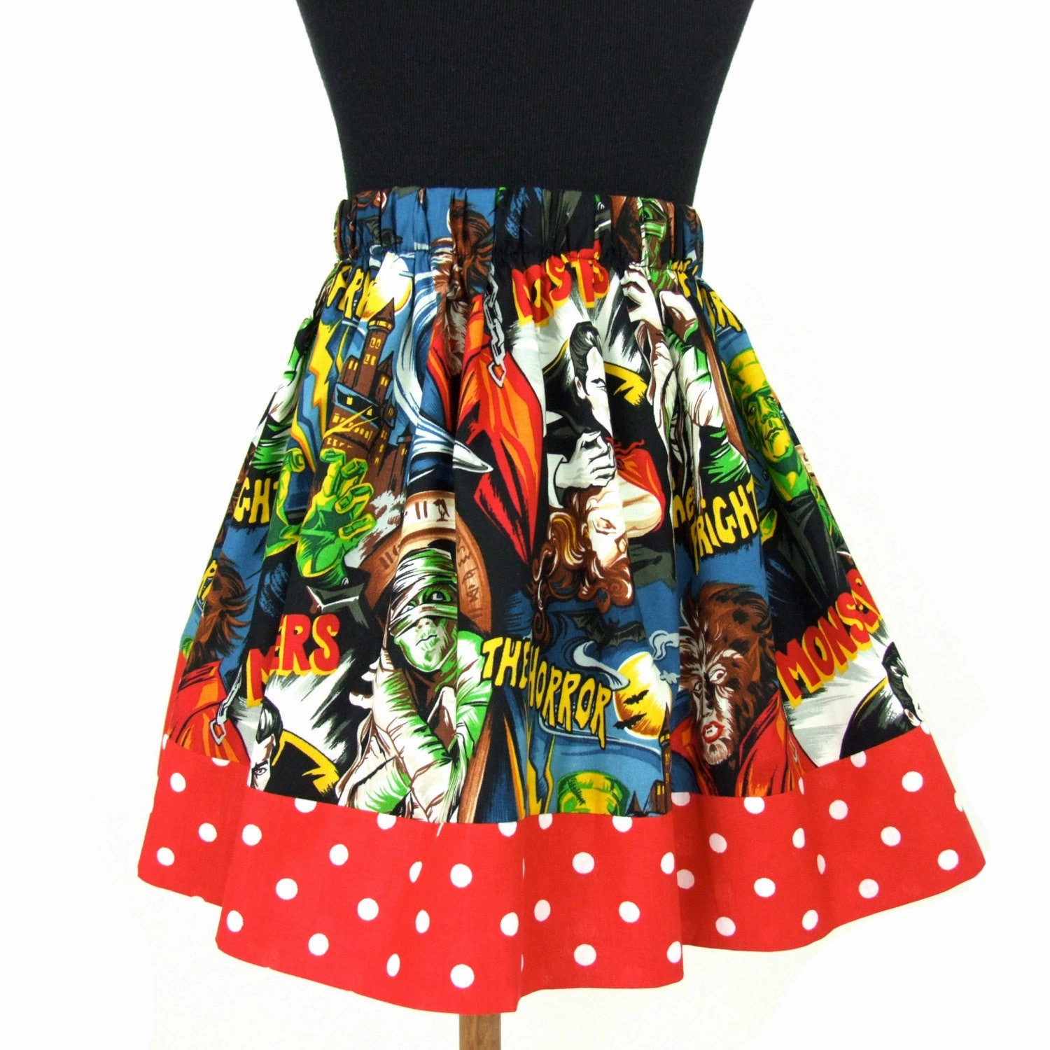 Monsters Girls Skirt #GS-712 Soft Focus
