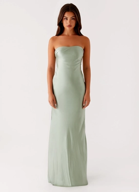Monte Carlo Maxi Dress - Sage