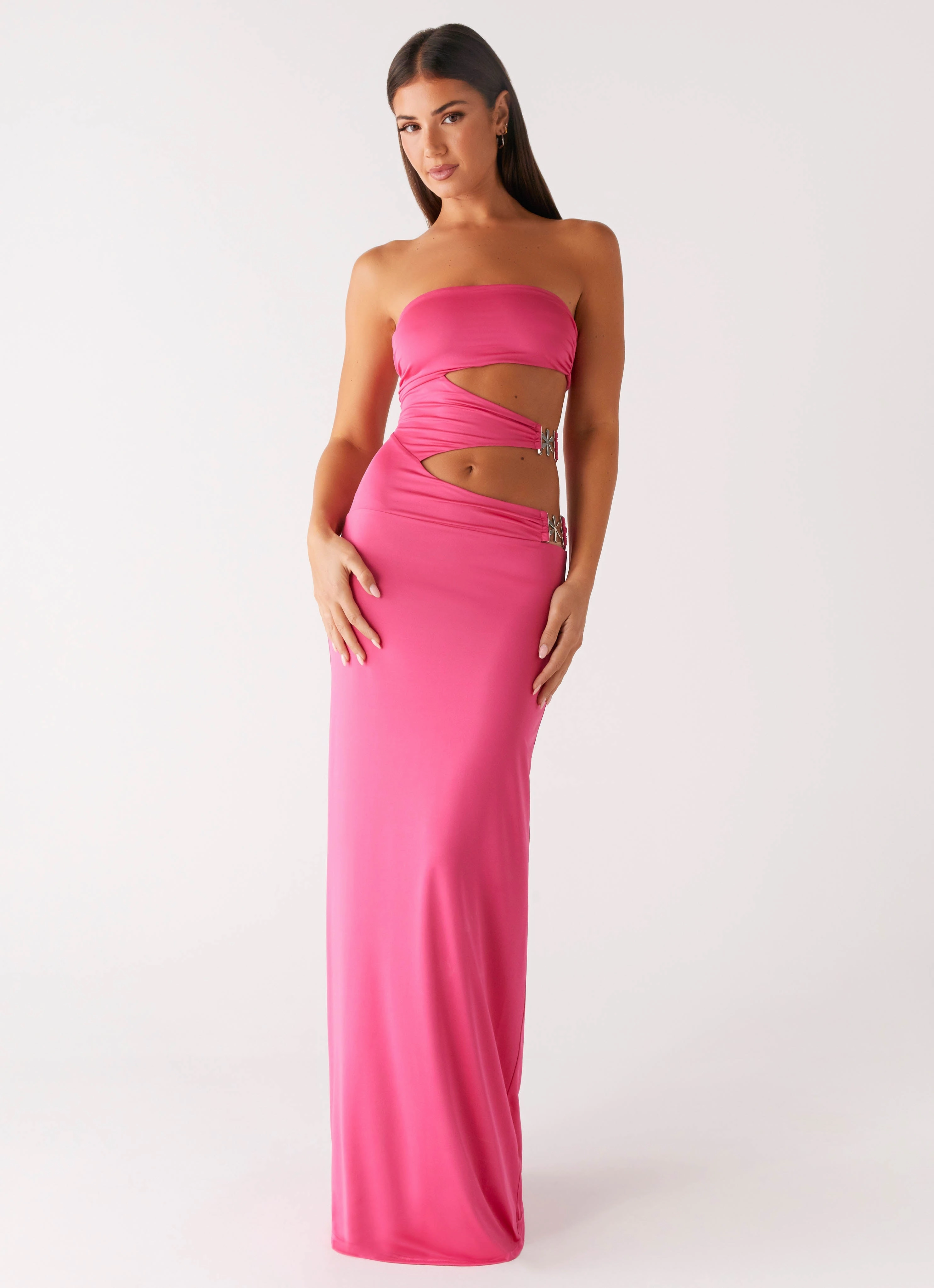 Montego Maxi Dress - Pink