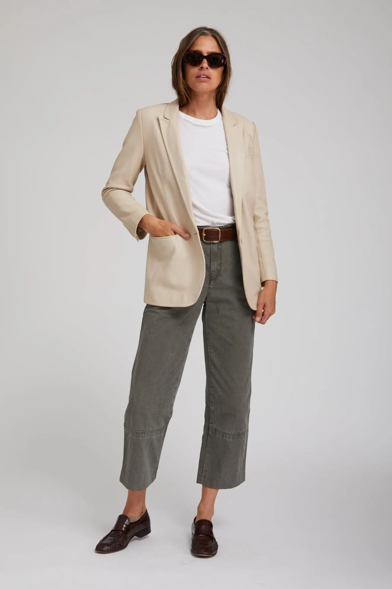 Moss Classic Cotton Pants Cozy Look