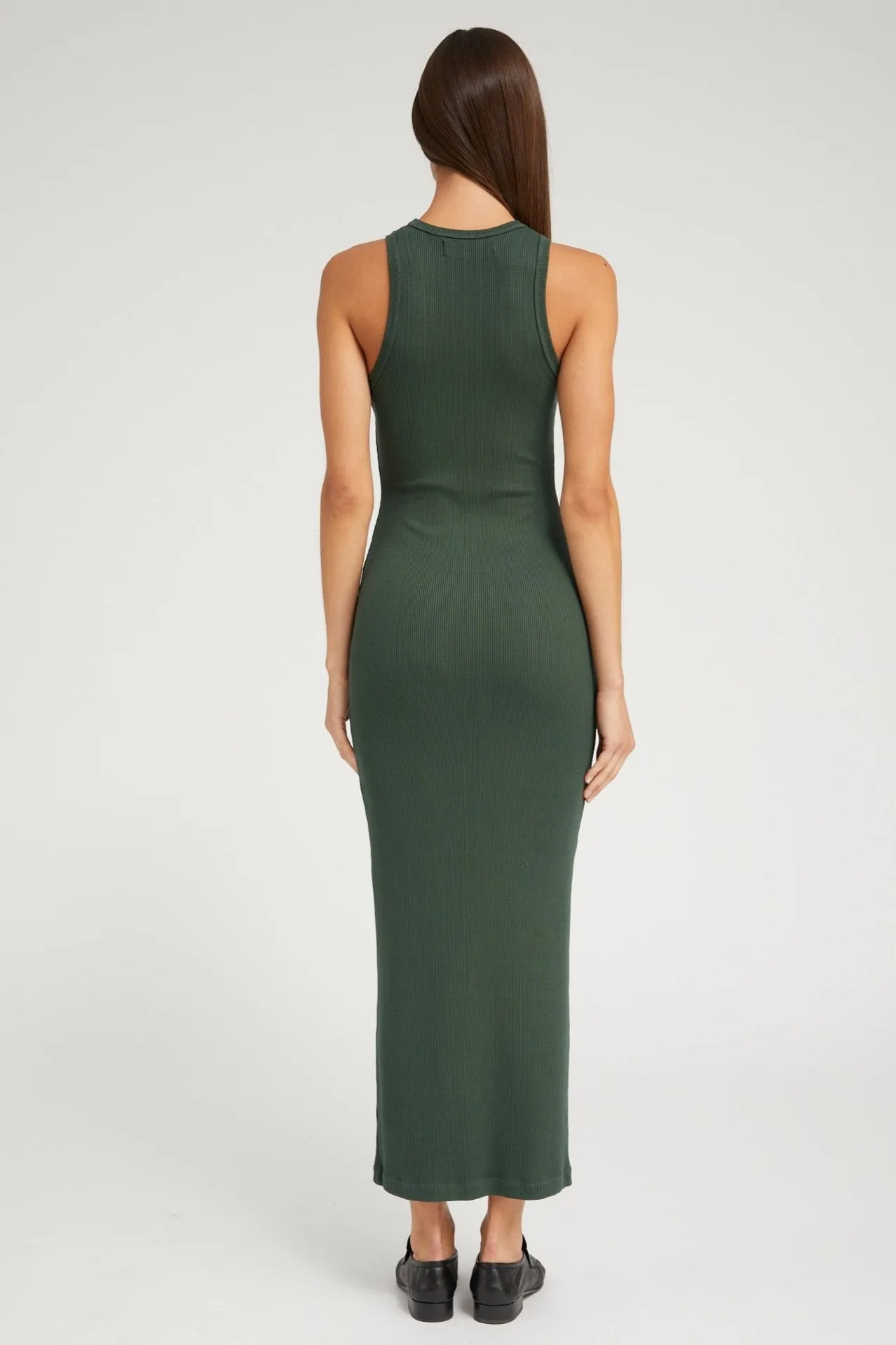 Modern Wear Ivy Rib Racer Maxi Dress