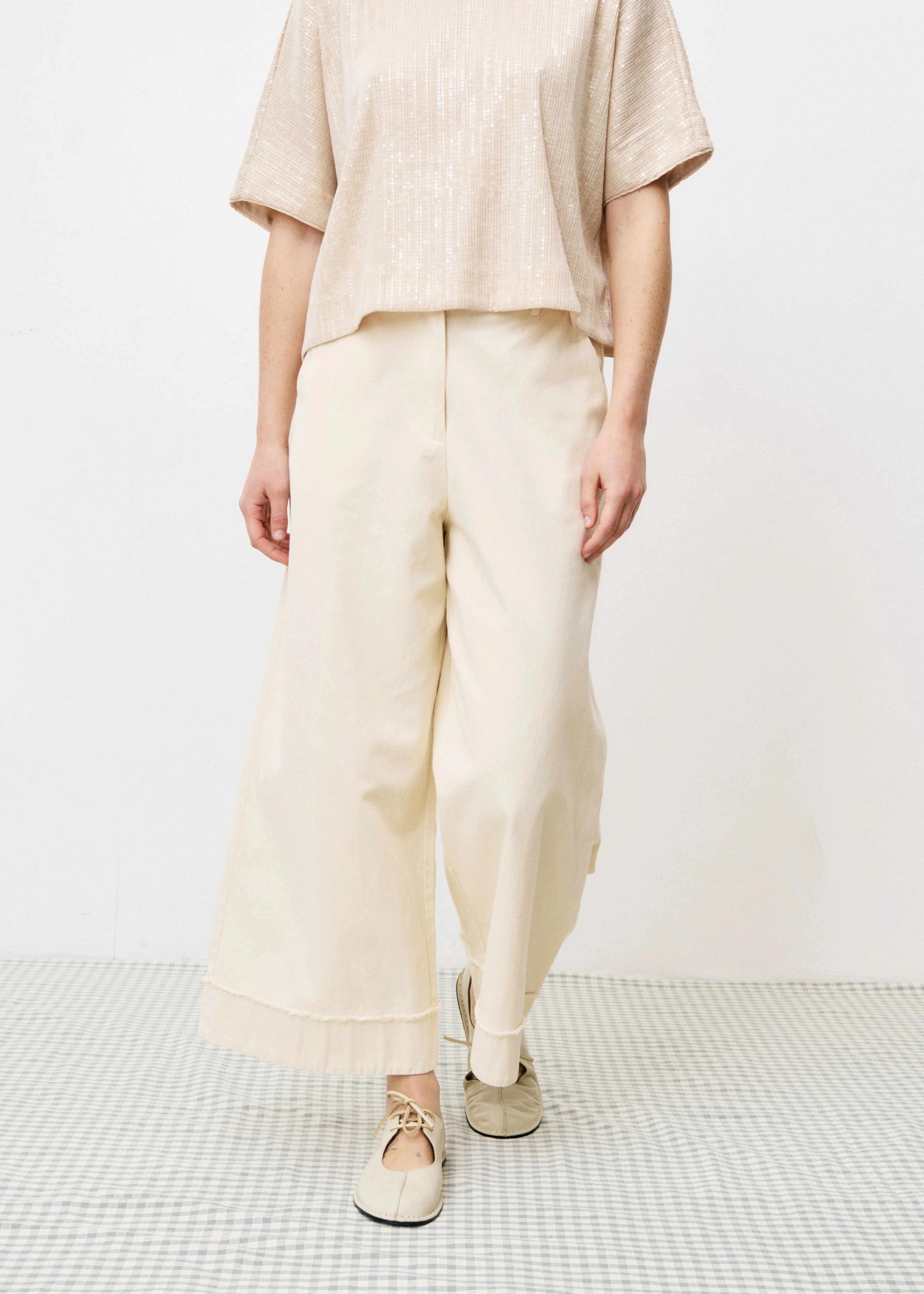 ARACELI WIDE-LEG TROUSERS MultiPocketSystem