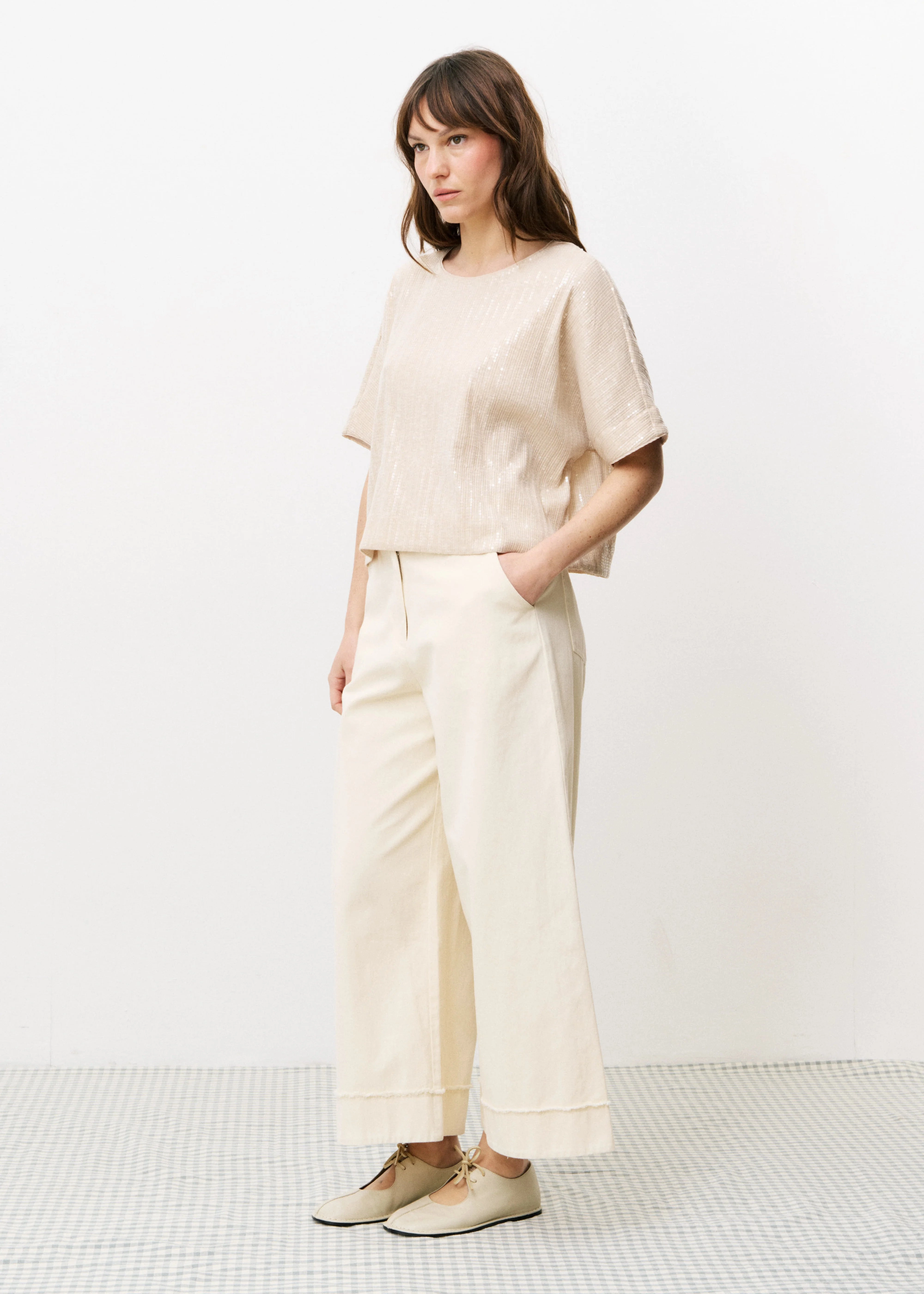 Layer-Friendly ARACELI WIDE-LEG TROUSERS