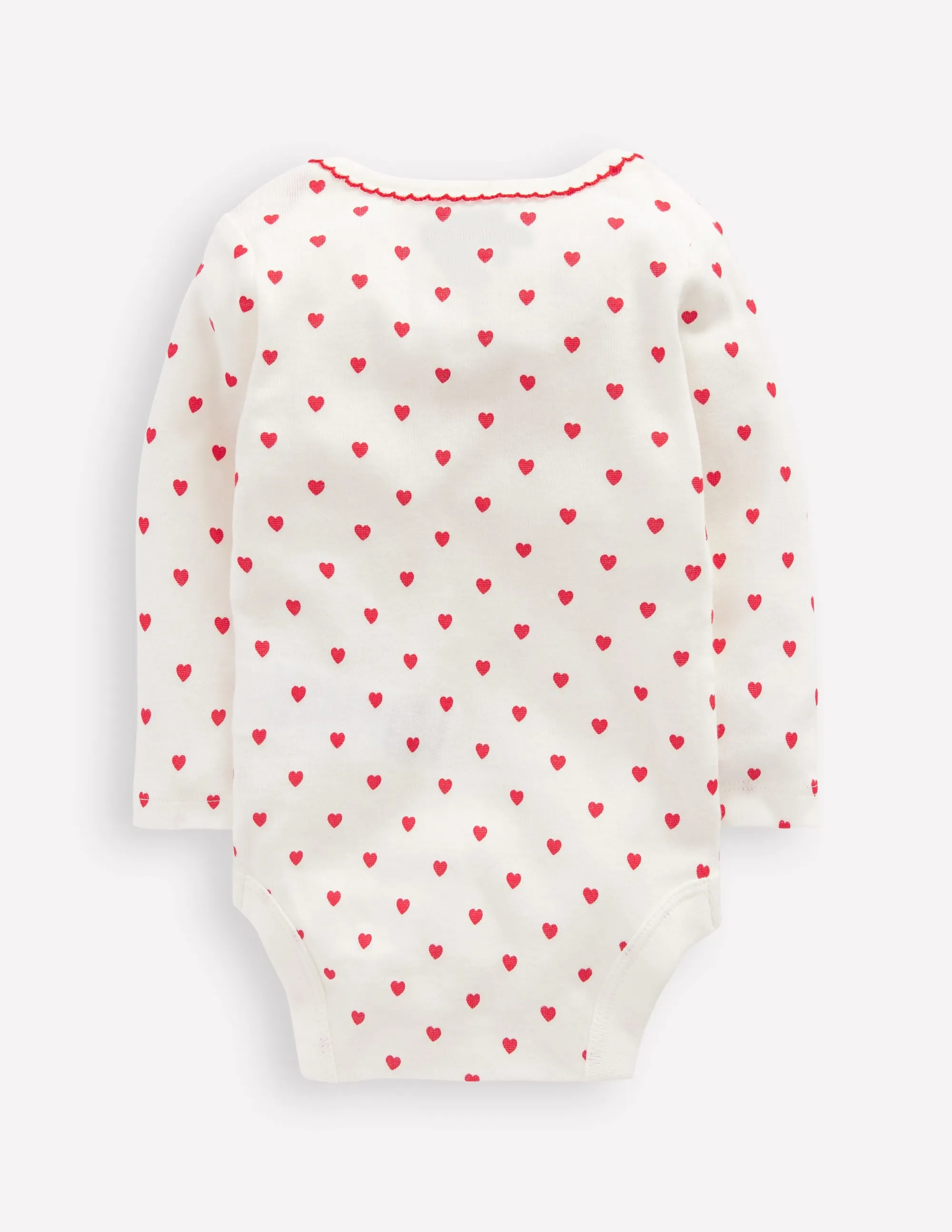 5-pack Bodies-Multi Hearts SeamlessConstruction Two Tone Weave