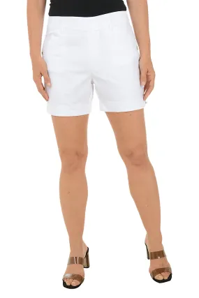 Layer Friendly Denim Pull-On Short