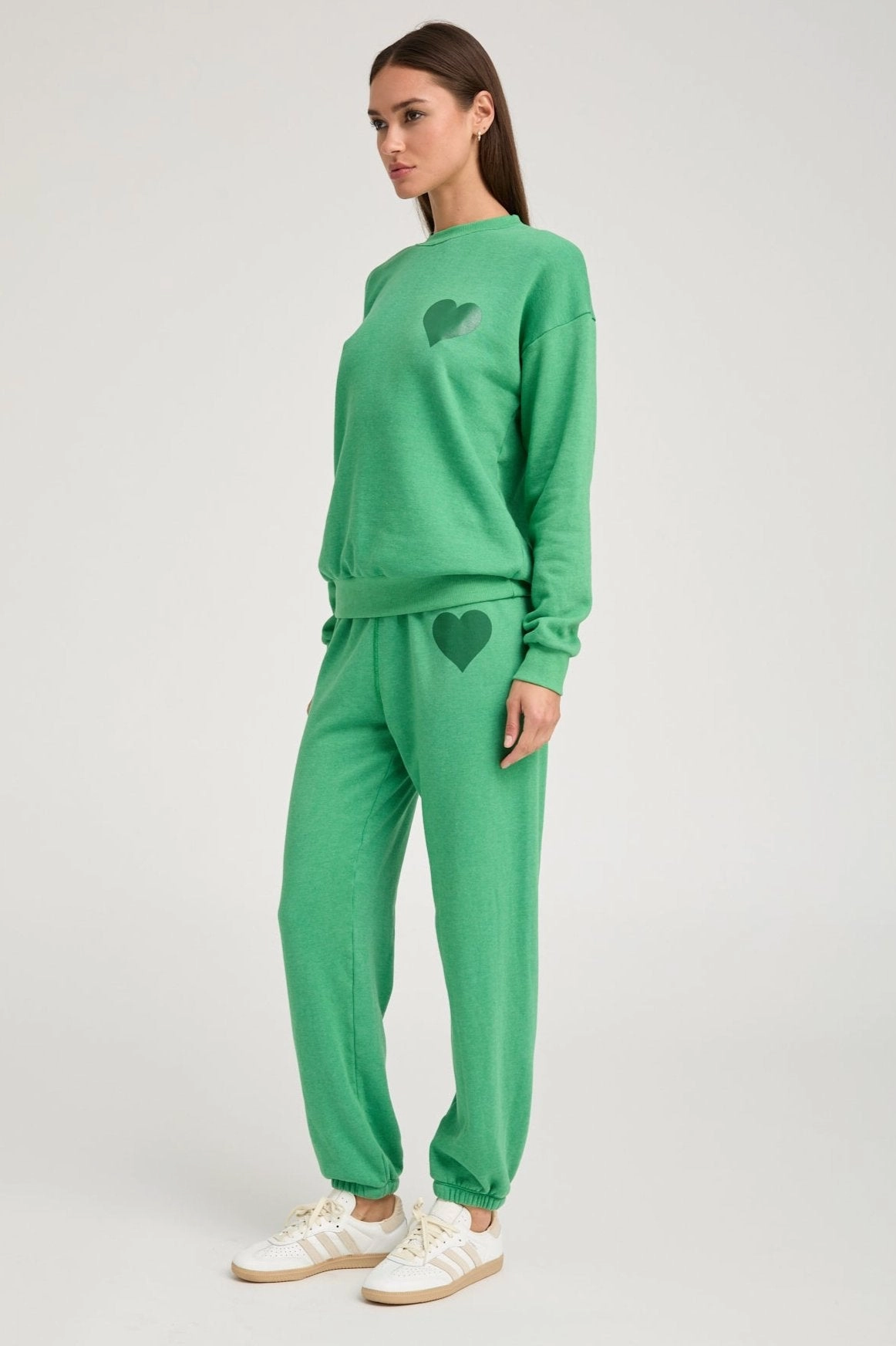 Jade Heart Sweatpants Flexible Design