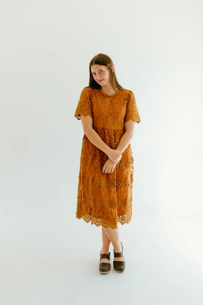 Subtle Texture Silky Layer Natalia Dress