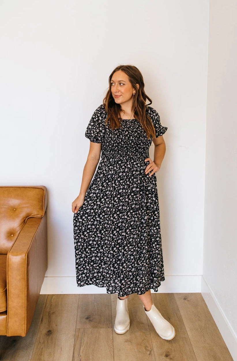 Jewel-Tone Luxe style Nina Dress