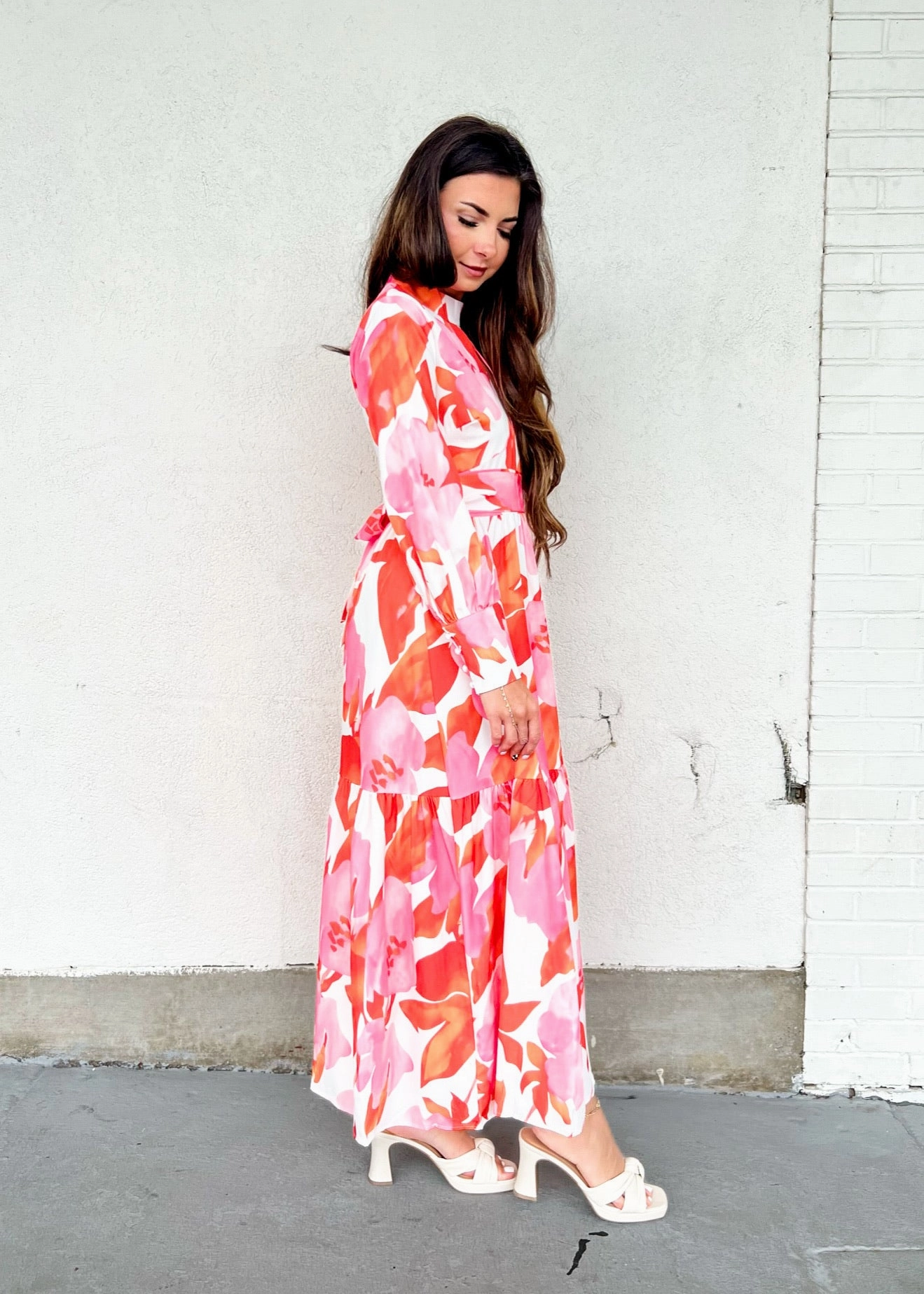 Art Soul Stylish Wear NINA FLORAL RADIANCE MAXI DRESS
