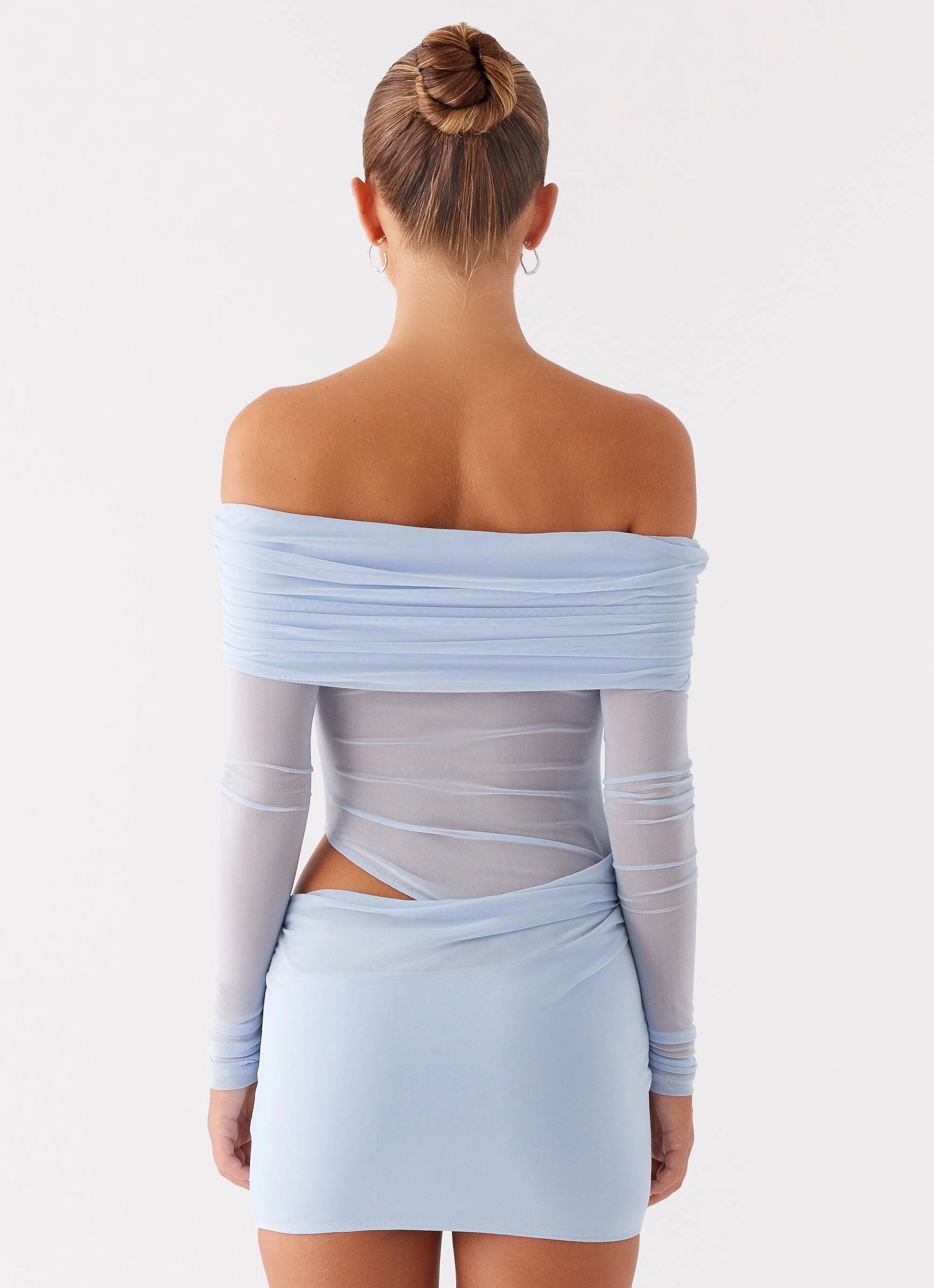 No Doubt Mini Dress - Blue