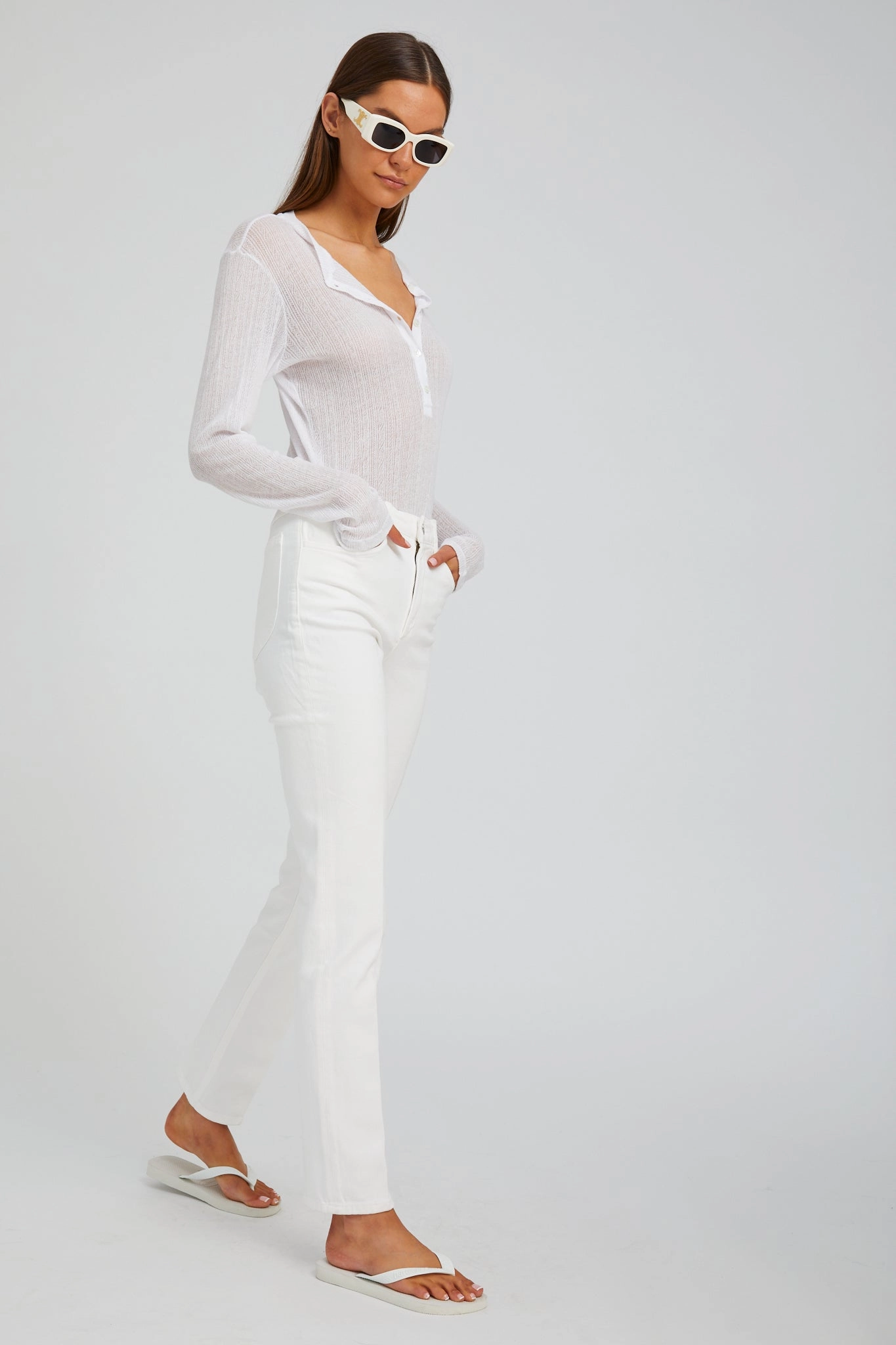 Slim Stretch Fit Billie Slim Straight Denim