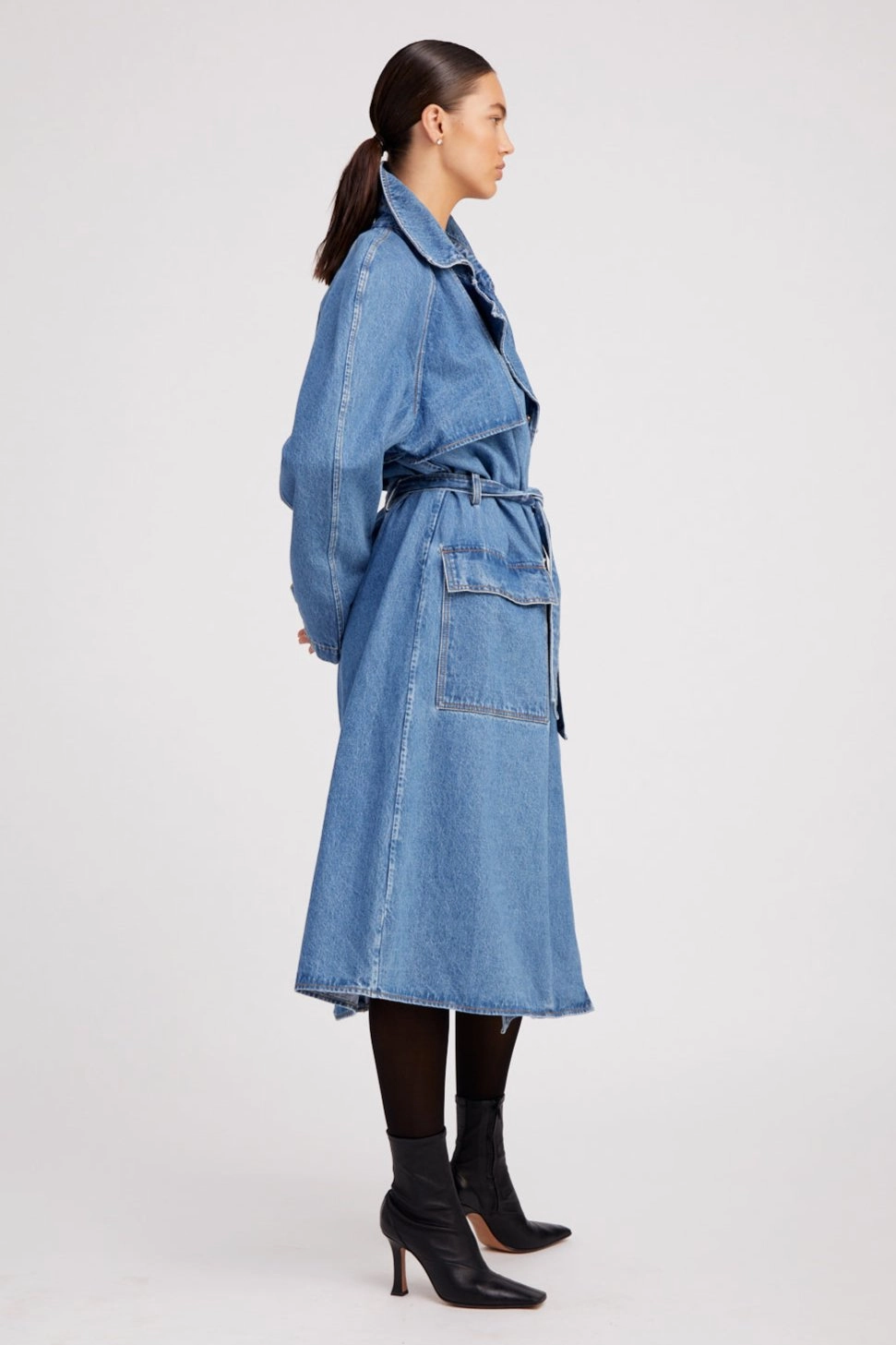 FlexFoamInserts Coco Denim Trench