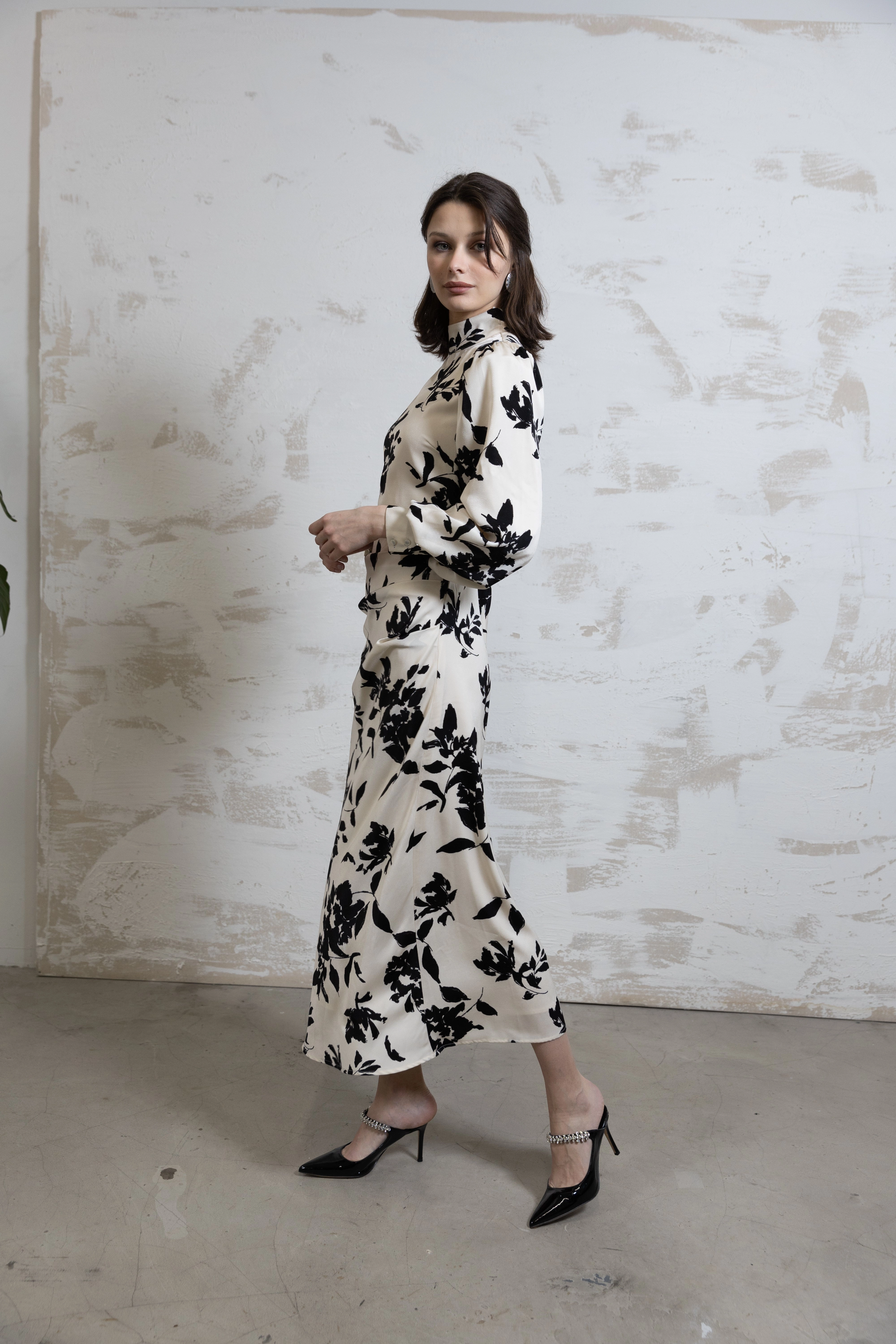 Perfect for Layering Noir Fleur Maxi