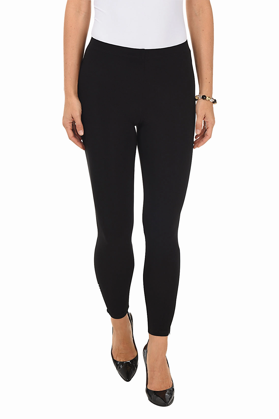 Seasonal Basic Stylish Look Pull-On Studded Pant