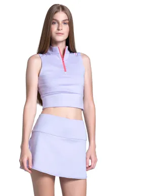 Wear Resistant Fabric Edge Cut Crop Tank