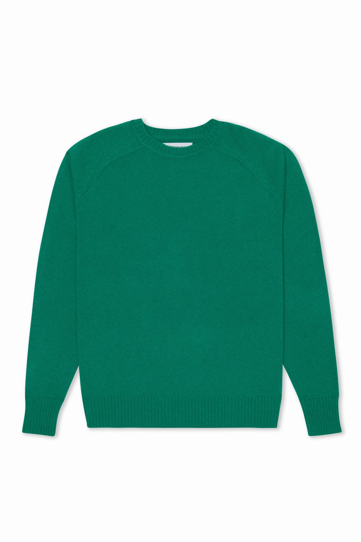 Simple Shirt Versatile Style Jade Cashmere Boyfriend Sweater