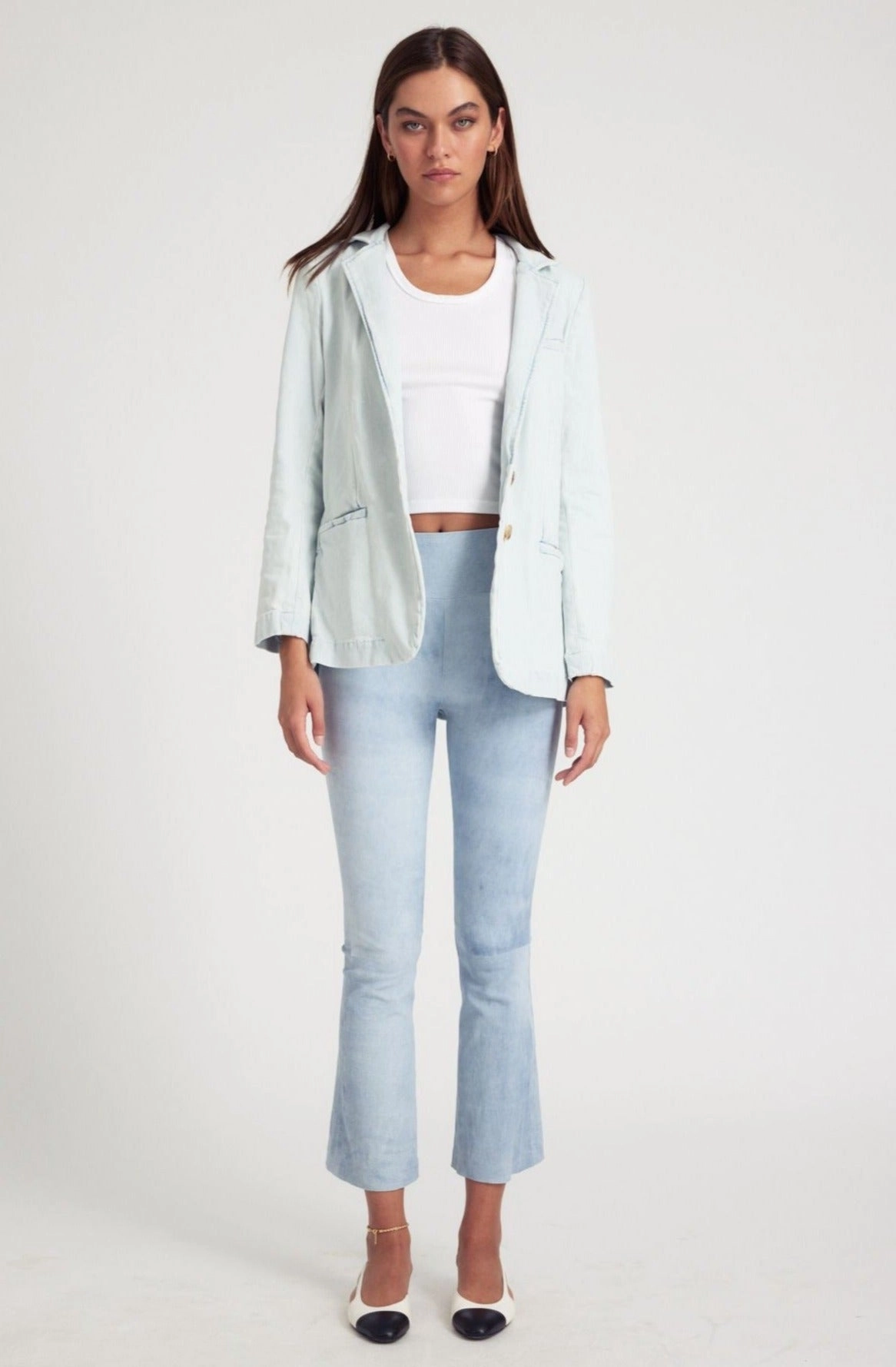 Flowy Tunic MultiPurposeUtility Bruni Denim Blazer