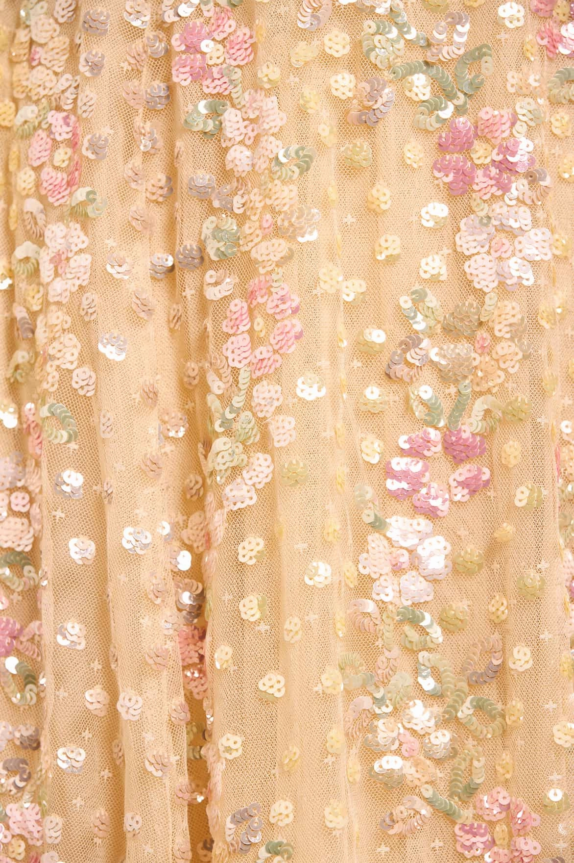 Refined Feel Bow Soft Confetti Scoop Neck Ballerina Dress