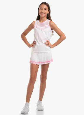 Retro Deco Tie Back Tank TailoredCut