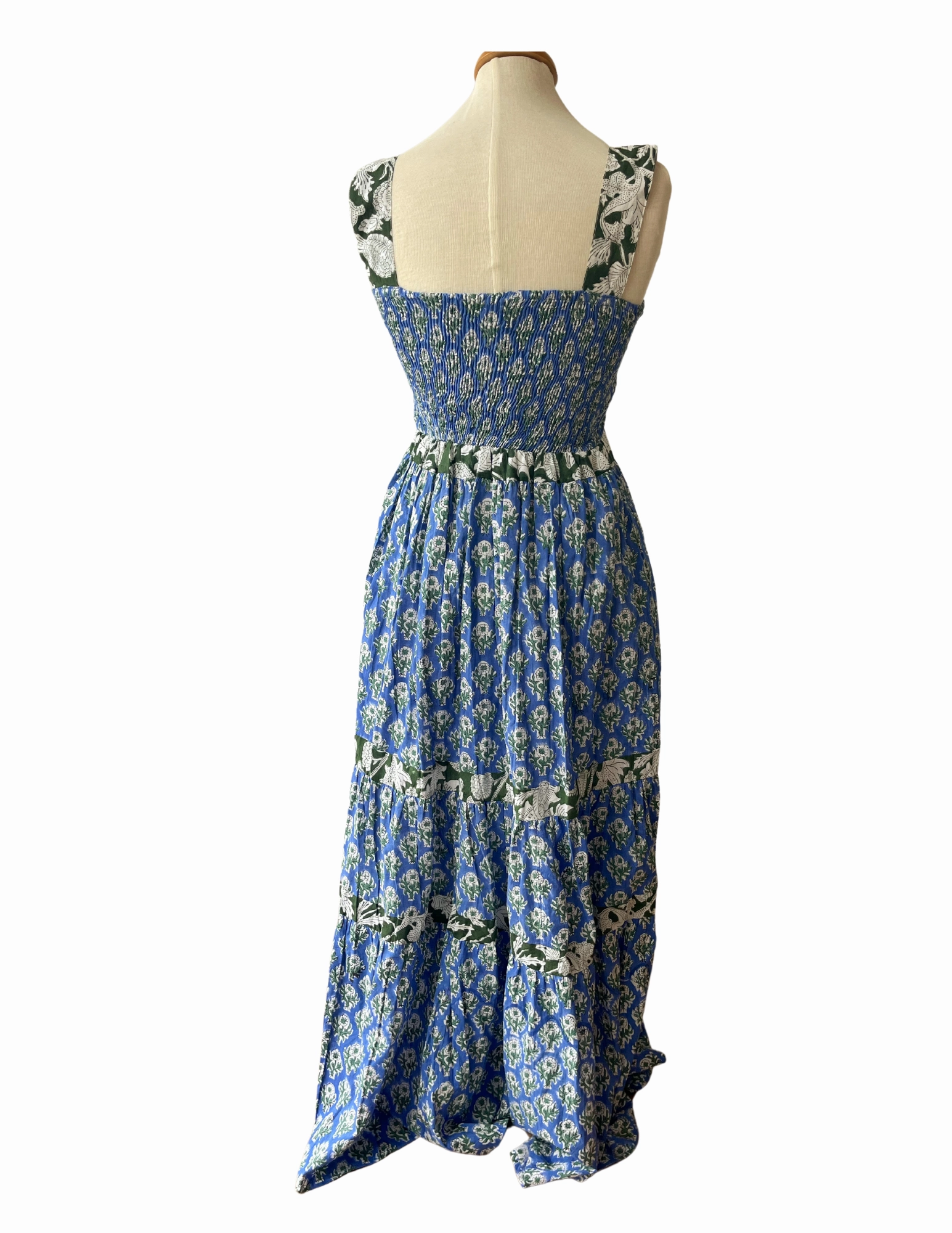 Solid-color Notting Hill Maxi Dress Garden by the Sea