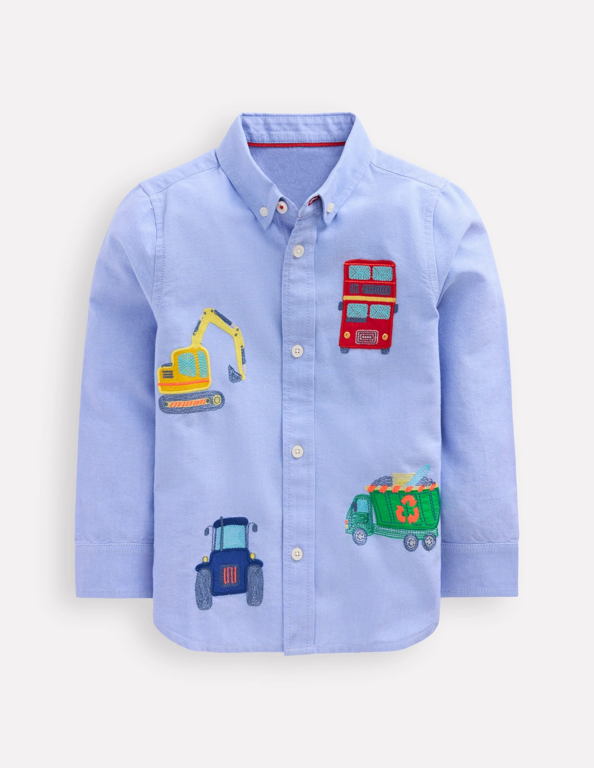 QuickDry Technology Buttery Soft Handfeel Embroidered Shirt-Vehicles