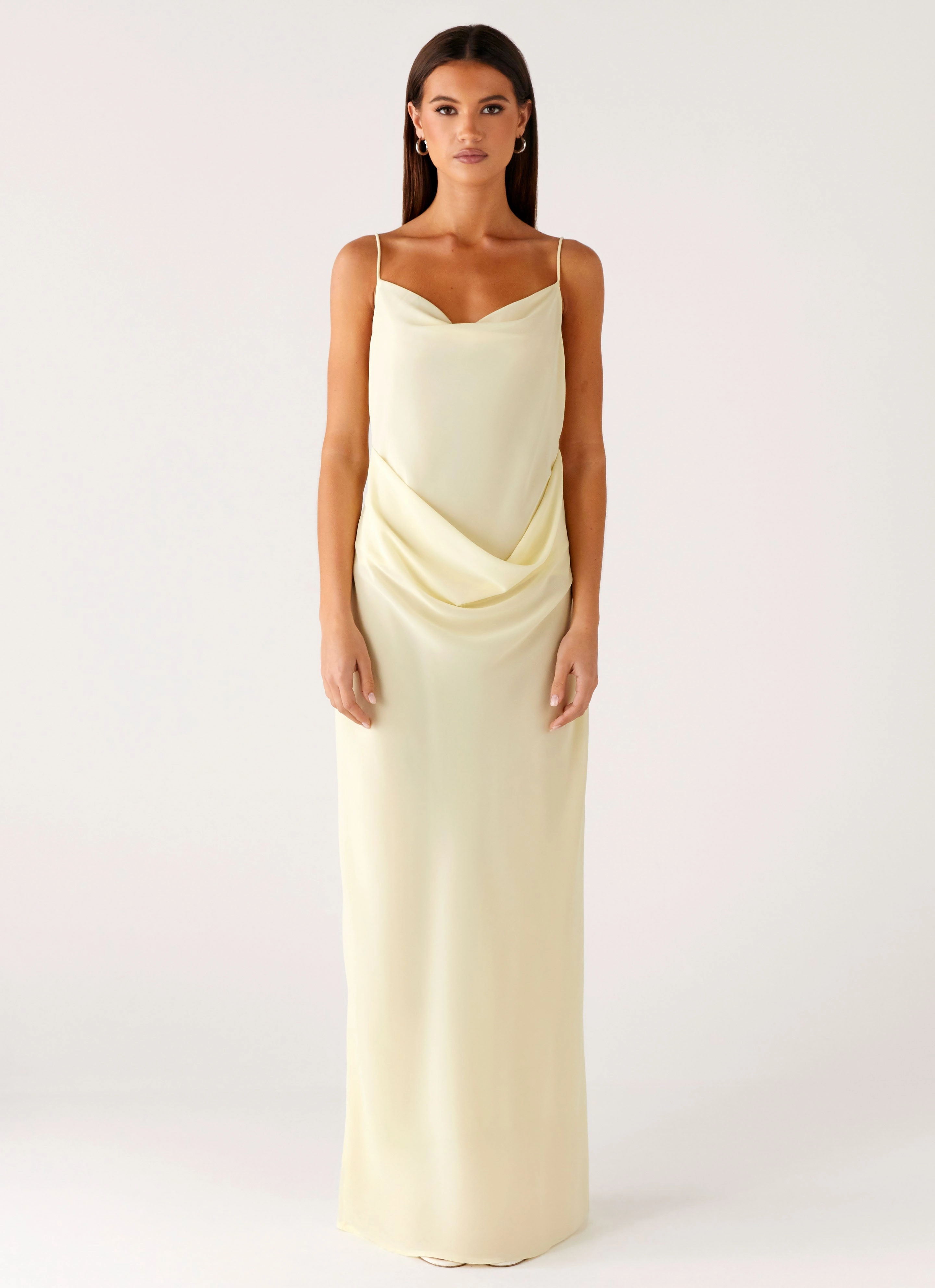 Oliana Maxi Dress - Yellow