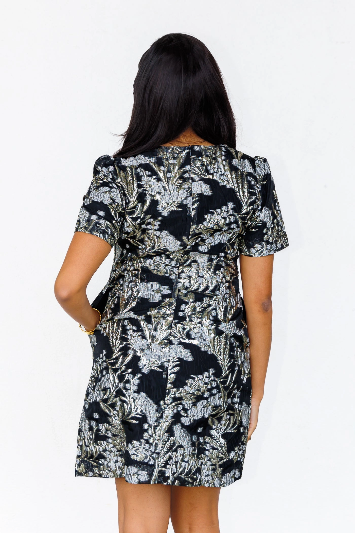 OLIVIA MINI DRESS Soft Shine Casual Fit