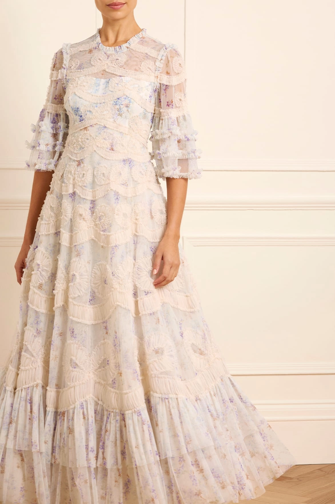 Balanced feel Boho Tone Ophelia Ditsy Ingrid Gown